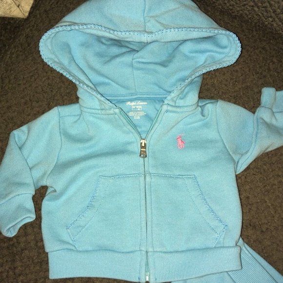 Ralph Lauren Light Blue Kids Matching Set - Picture 5 of 8
